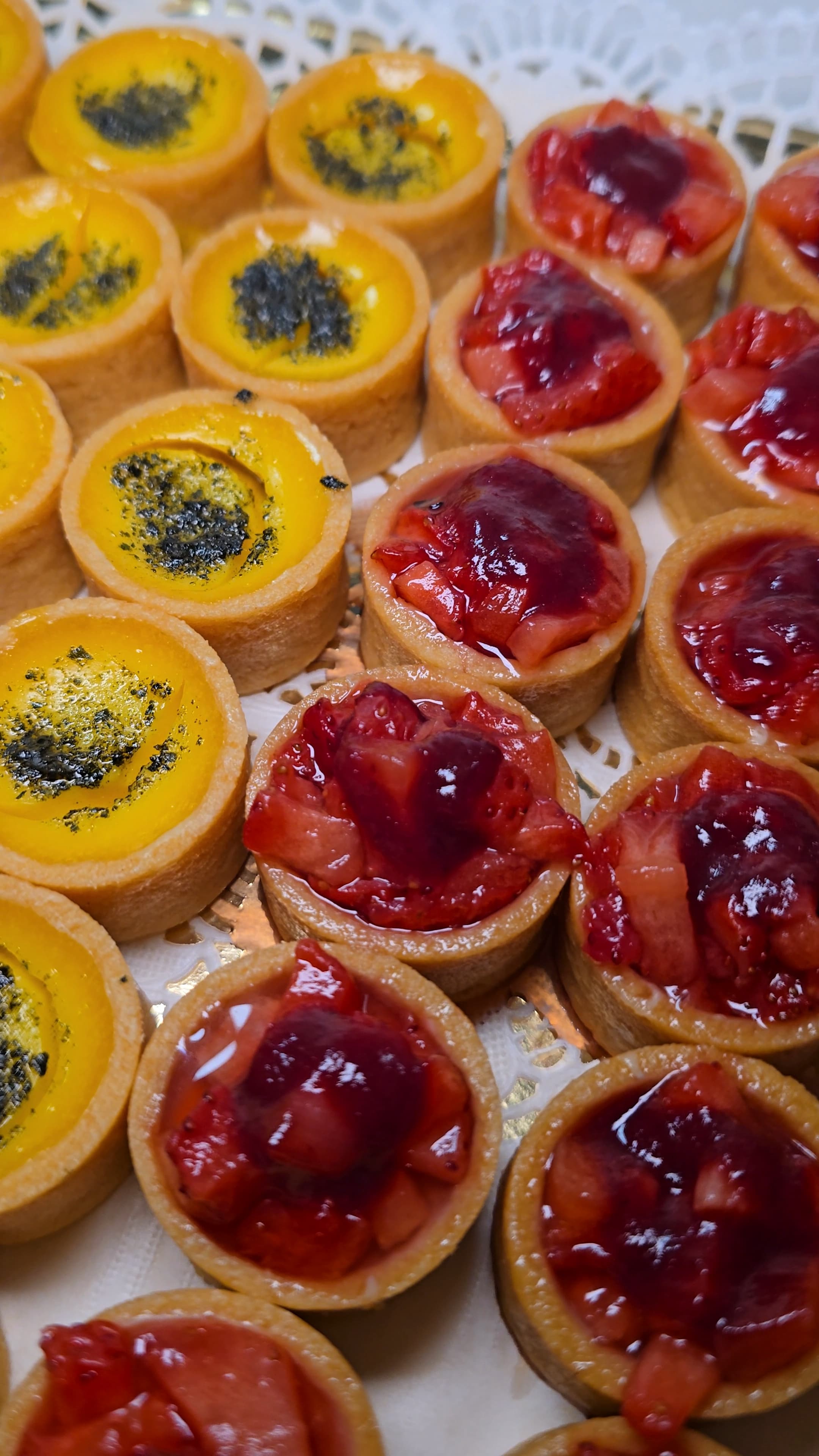 Tartelettes aux fruits | Chez les Doudous, traiteur Strasbourg